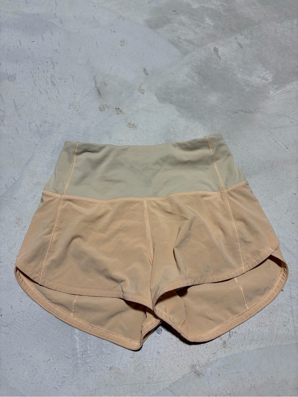 Lululemon athletica speed up Peach Active Shorts 0